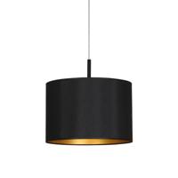 Lyora Zwarte hanglampAlice met gouden binnenkant - 4961