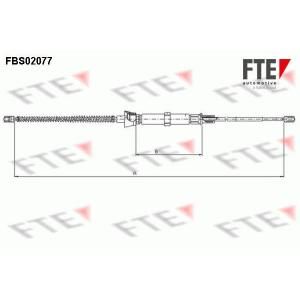 Fte Handremkabel FBS02077