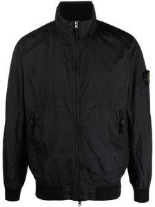 Stone Island veste légère à col montant - Noir