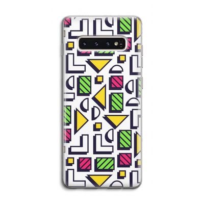 8-bit N°4: Samsung Galaxy S10 4G Transparant Hoesje