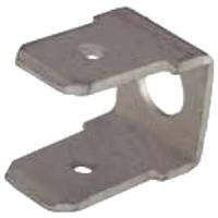 Intercable 181923 Platte stekker (male) Vertint Insteekbreedte: 6.3 mm Insteekdikte: 0.8 mm Ongeïsoleerd 1 stuk(s)