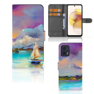 Hoesje Motorola Moto G73 Boat