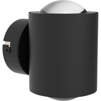 LightMe LM85813 LM85813 LED-wandlamp GX53 10 W LED Zwart