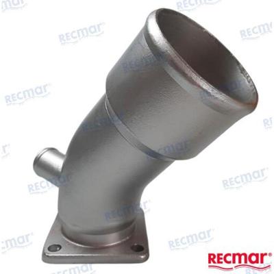 REPUESTOS MOTORES - Yanmar MAR13561INOX - CODO ESCAPE YANMAR 3JH/4JH SERIES INOX