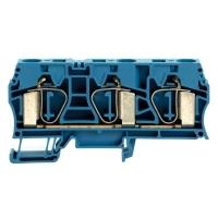 Weidmüller 1768330000 Doorgangsserieklem Spanveer Blauw 20 stuk(s)