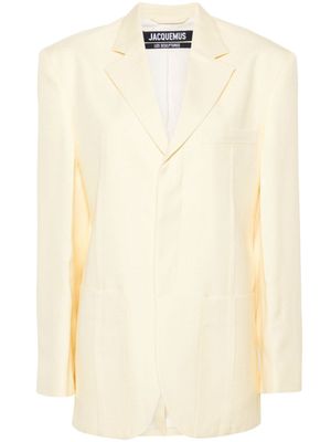 Jacquemus blazer La Veste D'Homme - Jaune