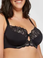 Kanten beugel BH - Celine - Stevige bh zonder vulling - Grote maten