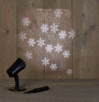 Snowflake Projector Outdoor Led White 5M Lead Cable With Sti - Anna's Collection - thumbnail
