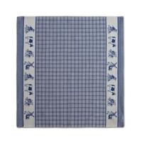 DDDDD theedoek dutchie blauw 60x65cm 6st
