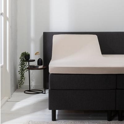 Splittopper Hoeslaken - Luna Stretch - 2-PACK - 140 160x200 Cm - 140x200cm - Zand - Luna Bedding - Dekbed-Discounter.nl Splittopper Hoeslaken - Luna Stretch - 2-PACK - 140 160x200 Cm - 140x200cm - Zand - Luna Bedding - Dekbed-Discounter.nl