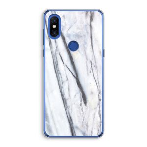 Gestreepte marmer: Xiaomi Mi Mix 3 Transparant Hoesje