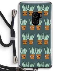 Sansevieria: Xiaomi Mi Mix 2 Transparant Hoesje met koord