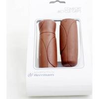 Herrmans handvatten cut 93 90/120mm bruin