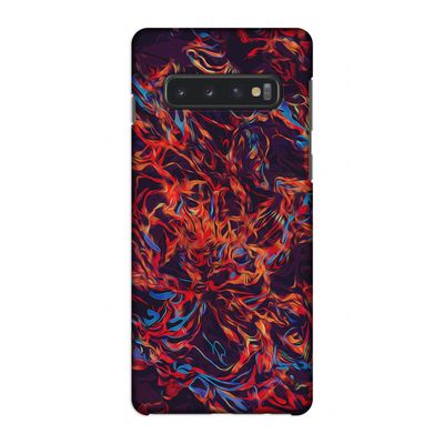 Lucifer: Samsung Galaxy S10 4G Volledig Geprint Hoesje