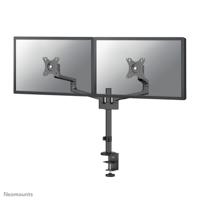 Neomounts ds60-425bl2 desk monitor arm, clamp/grommet, 17" - 27", 8 kg, 100x100 mm, black