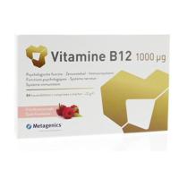 Metagenics Vitamine B 1000IU Kauwtabletten Frambozensmaak 84Tabletten