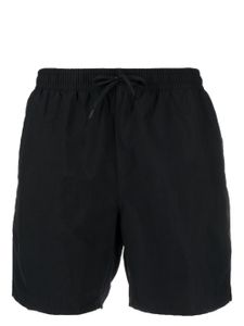 Maison Kitsuné short à patch renard - Noir