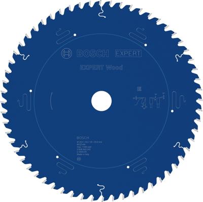 Bosch Accessoires EXPERT Wood Cirkelzaagblad | 254 x 2,6/1,8 x 25,4 mm | T60 - 2608902242