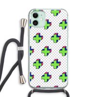 8-bit N°10: iPhone 11 Transparant Hoesje met koord