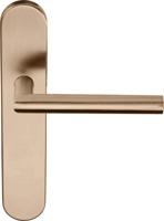 Formani Basics LB2-19P13SFC deurkruk geveerd op schild blind - PVD licht brons