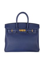 Hermès Pre-Owned sac à main Birkin 25 GHW (2021-2022) - Bleu - thumbnail