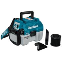 Makita DVC750LZX3 Accu Stofzuiger + Vloeistoffilter 18V Basic Body
