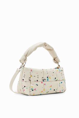 Gewatteerde tas met druppels - WHITE - U