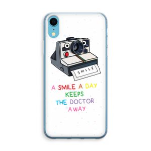 Smile: iPhone XR Transparant Hoesje