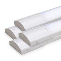 Set van 4 LED batten 60cm - 2520 lumen 18 Watt (140lm/W) - 6500K Daglicht Wit - Flikkervrij - IP20 voor binnen - Onderbouwverlichting - Koppelbaar