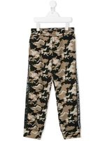 Balmain Kids pantalon de jogging à imprimé camouflage - Vert - thumbnail