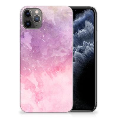 Smartphone hoesje Apple iPhone 11 Pro Max Pink Purple Paint