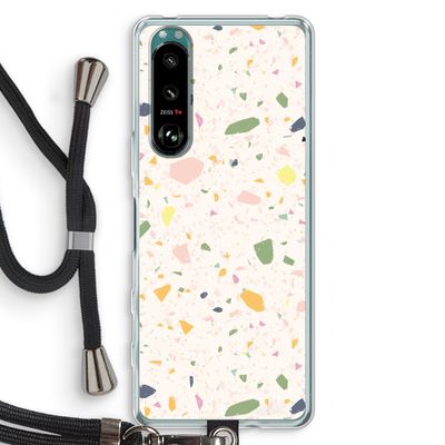 Terrazzo N°21: Sony Xperia 5 III Transparant Hoesje met koord