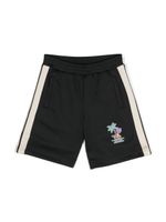 Palm Angels Kids short de bain Neon Palms - Noir - thumbnail