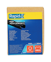Rapid Hekwerk Hogringen VR22 | 1.600 Stuks | Zwart - 40017338