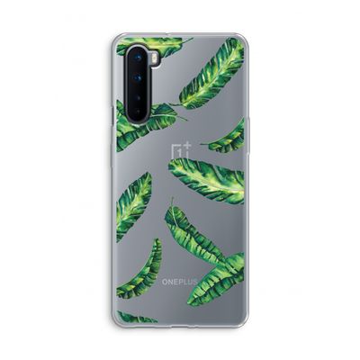 Lange bladeren: OnePlus Nord Transparant Hoesje