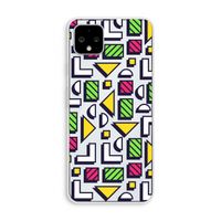 8-bit N°4: Pixel 4 XL Transparant Hoesje