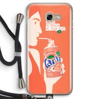 Peach please!: Samsung Galaxy A5 (2017) Transparant Hoesje met koord