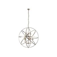 Hanglamp Orbit 8Lt Antique Brass Metal