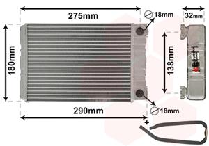 Van Wezel Kachelradiateur 30006312