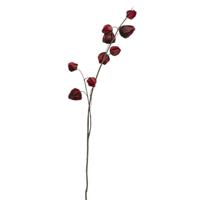 Leen Bakker - Kunsttak Chinese Lampion - 94 Cm - Polyester - Rood