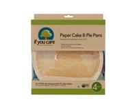 If You Care Taartvorm cake en pie - 4st - 20cm - fsc ongebleekt