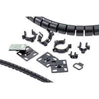 HellermannTyton HWBASE-PA66HIRHS-BK Bevestigingssokkel Schroefbaar 161-64015 Stootbestendig, Hittebestendig 1 stuk(s) - thumbnail