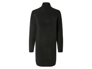 esmara Gebreide dames jurk (S (36/38), Zwart)