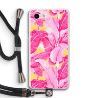 Pink Banana: Pixel 3 XL Transparant Hoesje met koord