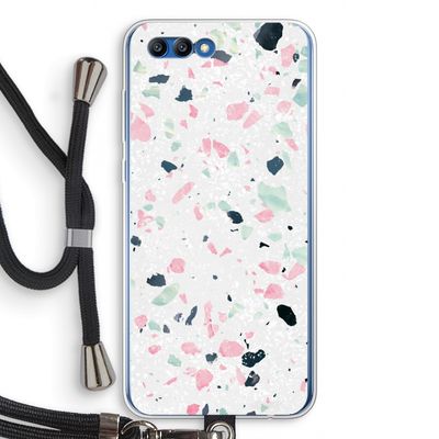 Terrazzo N°3: Honor 10 Transparant Hoesje met koord