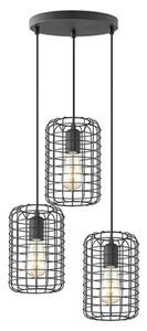 LABEL51 Hanglamp 'Solido' 3-lamps, kleur Zwart