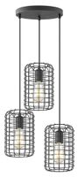 LABEL51 Hanglamp 'Solido' 3-lamps, kleur Zwart