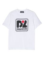 DSQUARED2 KIDS t-shirt à logo imprimé - Blanc - thumbnail