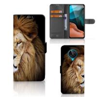 Xiaomi Poco F2 Pro | Telefoonhoesje | Met pasjeshouder | Leeuw Xiaomi Poco F2 Pro | Telefoonhoesje | Met pasjeshouder | Leeuw