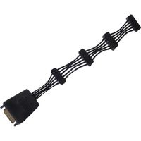 SST-CP06-E4, 1x 15-Pin-SATA > 4x 15-Pin-SATA Kabel